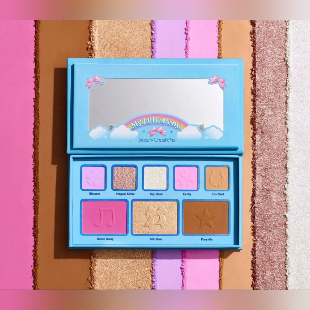 Beauty Creations My lil Pony Shadow & Face Palette NEW